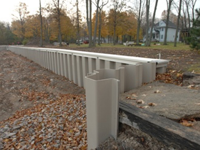 Vinyl Seawall Projects